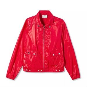 Proenza Schouler for Target Red-Hot Pink Bomber Jacket